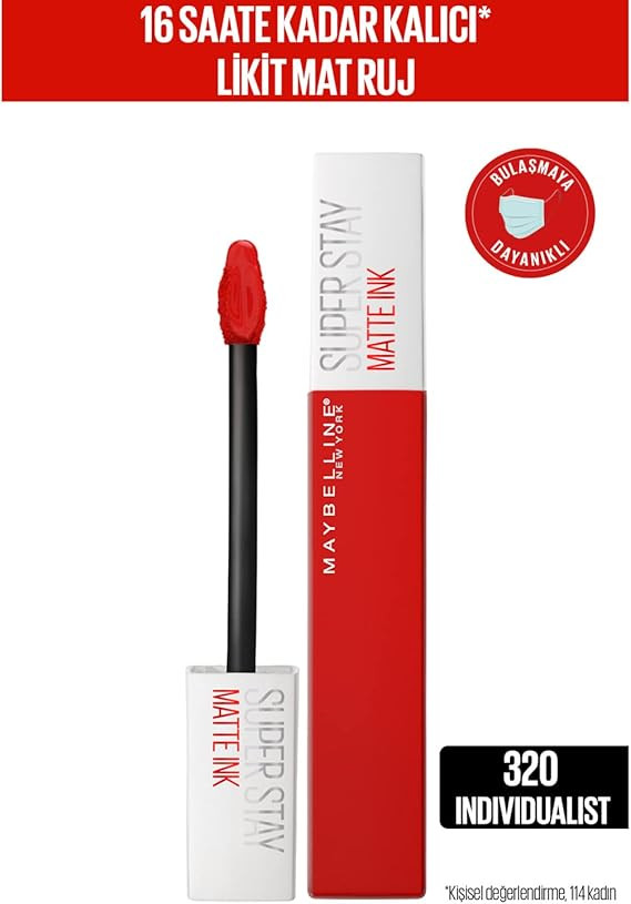 Maybelline New York Superstay Matte Ink Spiced - 320 INDIVIDUALIST
