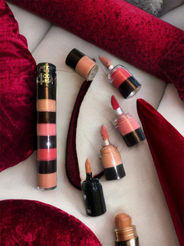 Might cinema lip gloss 4 in 1 color matte, grade 201