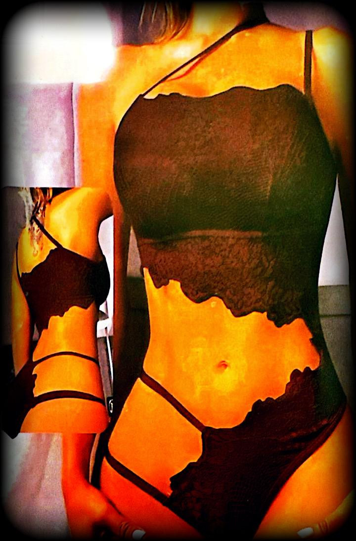 One-piece lace lingerie