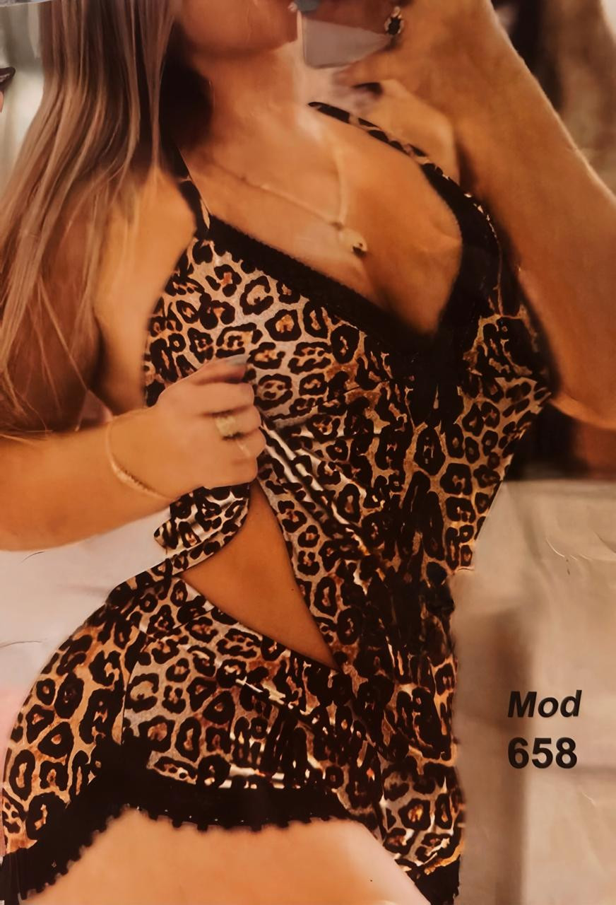 Tiger Lingerie Two-Piece